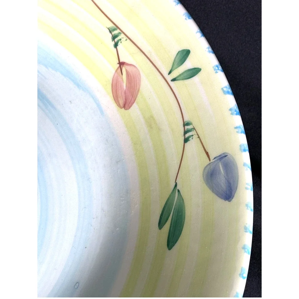 Villa Romana Hand Painted Large Pasta Salad Serving Bowl Italy-15.5